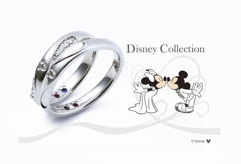奈良でおススメなディズニー（Disney）の婚約指輪・結婚指輪ブランド